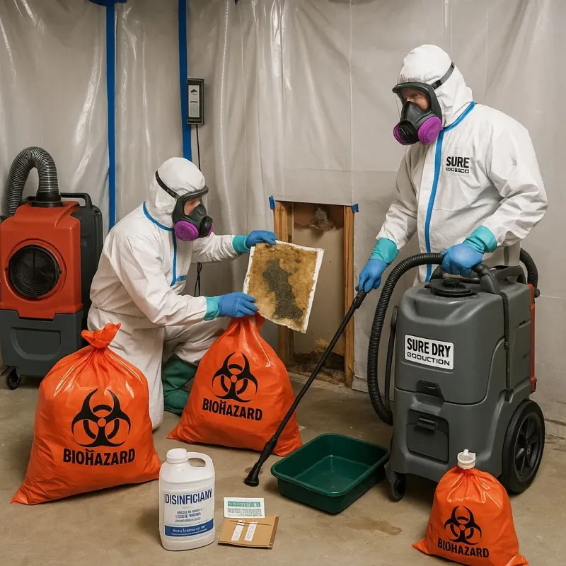 Contaminated Water Handling Protocols process in Santa Fe, TX