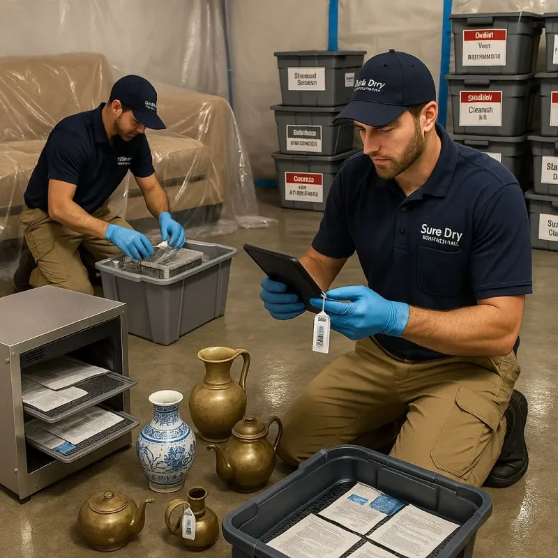 Content Protection and Restoration process in Santa Fe, TX
