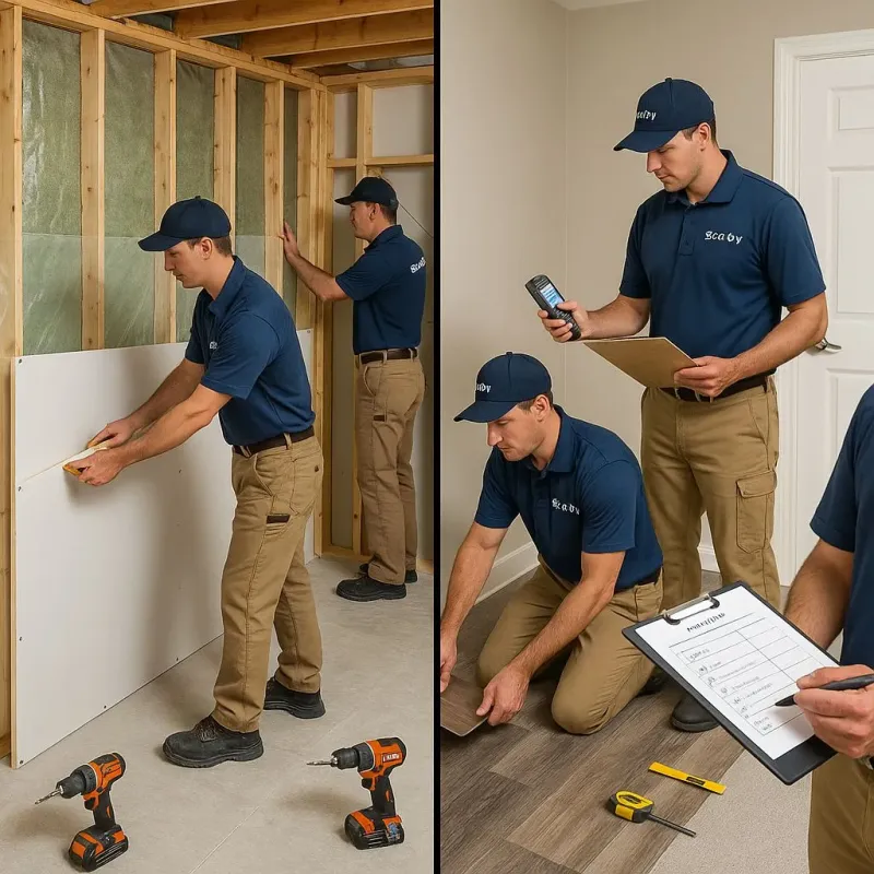 Repairs and Reconstruction process in Santa Fe, TX